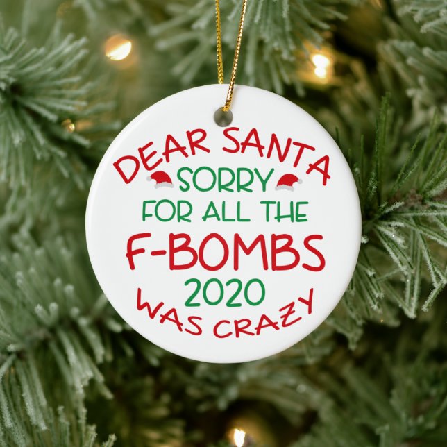 Liebe Weihnachten 2020 Weihnachten Keramik Ornament (Baum)