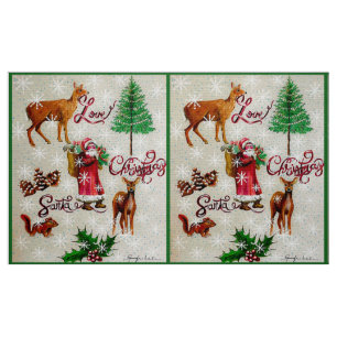 Liebe Weihnachten Weihnachtsgebäck Stoff