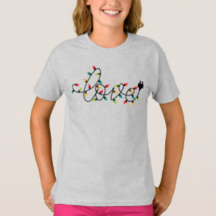 Liebe Weihnachts-Farblichter Text-45872 T-Shirt