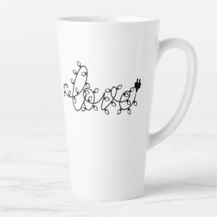 Liebe Weihnachtslichter Text-45871 Milchtasse