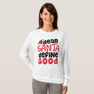 Liebe Weihnachtsmann Gute Weihnachten T-Shirt