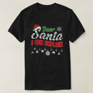 Liebe Weihnachtsmann I kann lustige Weihnachtsfeie T-Shirt