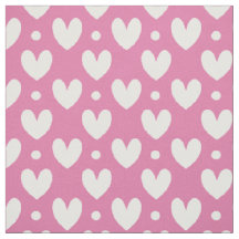Liebe Weiße Herzpolka Dosen Muster Pink Wenjr