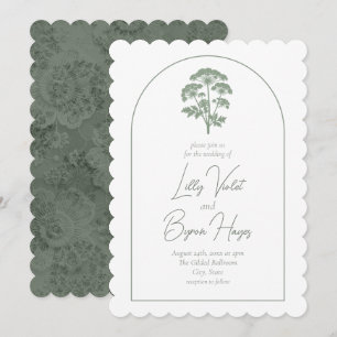 LIEBE   Welleneinladung zur Hochzeit Einladung