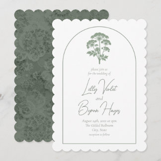 LIEBE | Welleneinladung zur Hochzeit Einladung