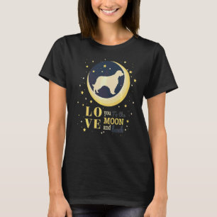 Liebe Welsh Springer Spaniel Hund zum Mond T-Shirt