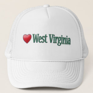 Liebe West Virginia Truckerkappe