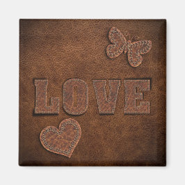 Liebe Western Style Magnet