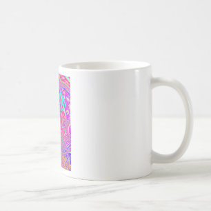 Liebe Whirlpool faszinierend Cyan Text Art Graphic Kaffeetasse