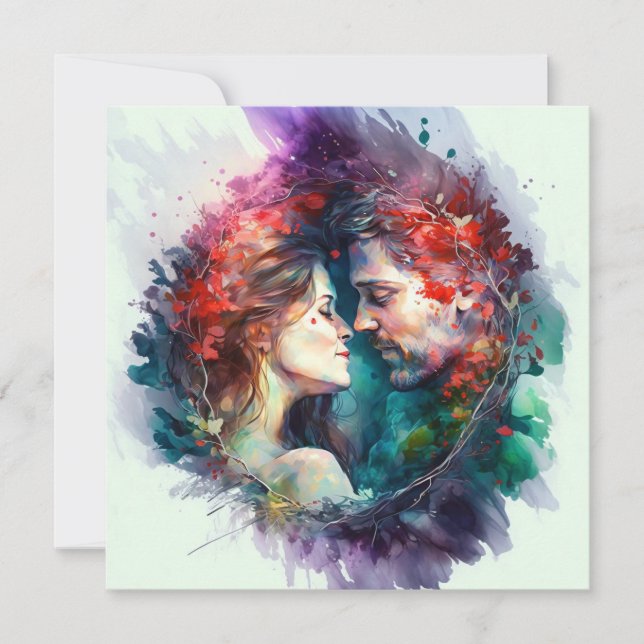 Liebe wie die Erde Karte (Vorderseite)