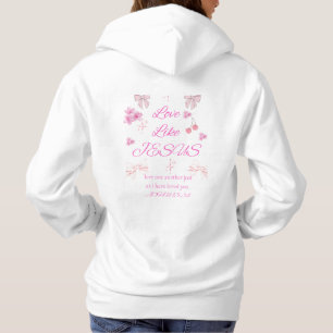 Liebe wie Jesus / Christlicher Hoodie