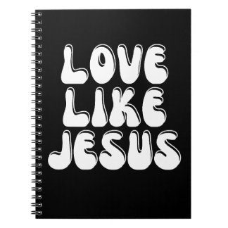 Liebe wie Jesus Notizblock