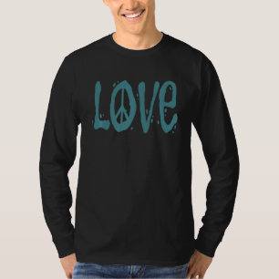 Liebe wie Jesus Retro Christlicher Glaubenssatz T-Shirt