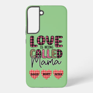 Liebe wird Mama genannt, ein individualisierbares Samsung Galaxy Hülle