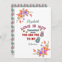 Liebe wird nicht abgesagt, mein Pfeffer Ihr Salz n