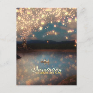 Liebe Wish Lanterns - Party Einladung zur Erwärmun