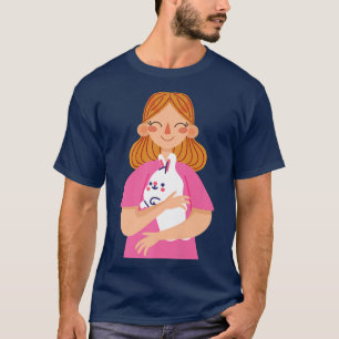 Liebe Witziger Haustiertag T-Shirt