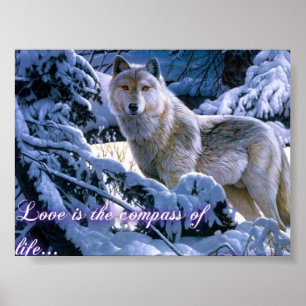 LIEBE WOLF POSTER