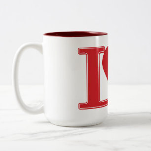 Liebe Wölfe, I Liebe Wölfe Zweifarbige Tasse