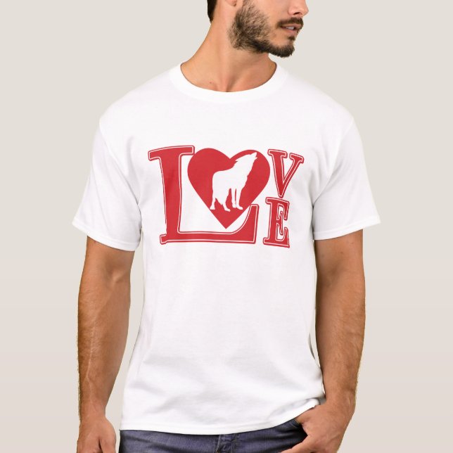 Liebe Wolves T-Shirt (Vorderseite)