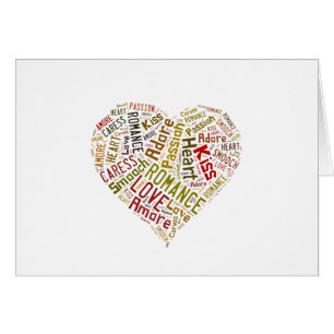 Liebe Word Cloud