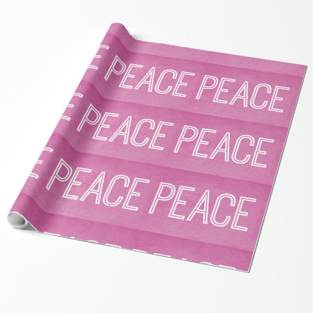 Liebe Wrapping Paper, rosa Geschenkpapier (Ungerollt)