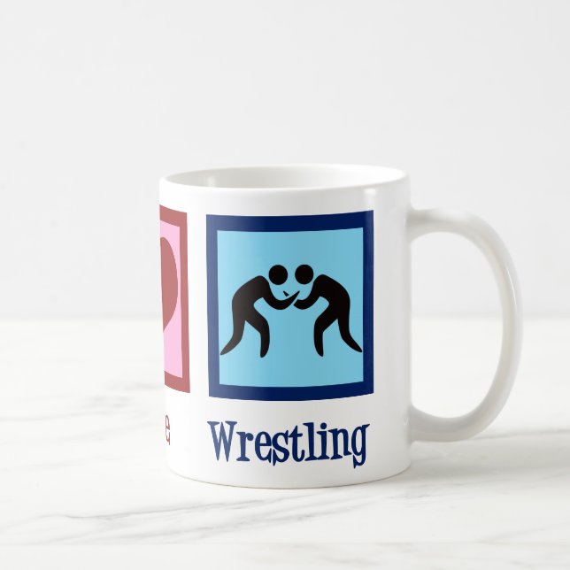 Liebe Wrestling Kaffeetasse (Rechts)