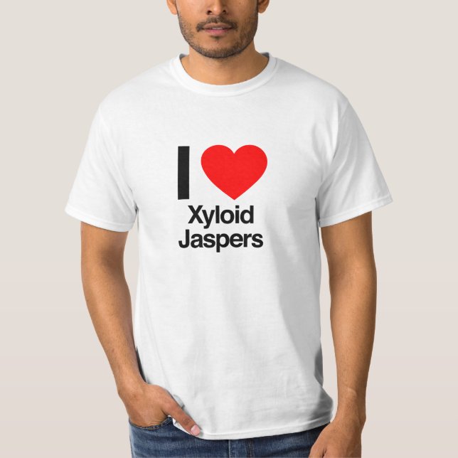 Liebe Xyloid Jaspers T-Shirt (Vorderseite)