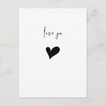 Liebe Ya Niedlich Herz Minimalistisch
