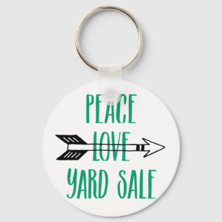 Liebe Yard Sale Arrow Schlüsselanhänger