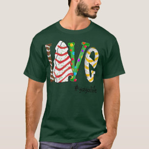 Liebe Yayalife Weihnachten Oma Geschenk Süß T-Shirt