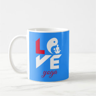 Liebe-Yoga Kaffeetasse