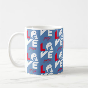 Liebe-Yoga Kaffeetasse
