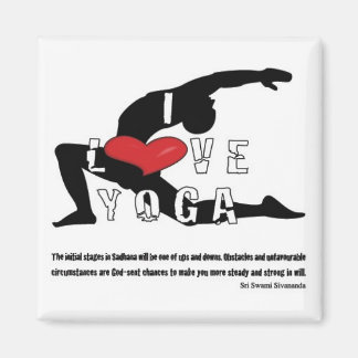 Liebe Yoga Magnet