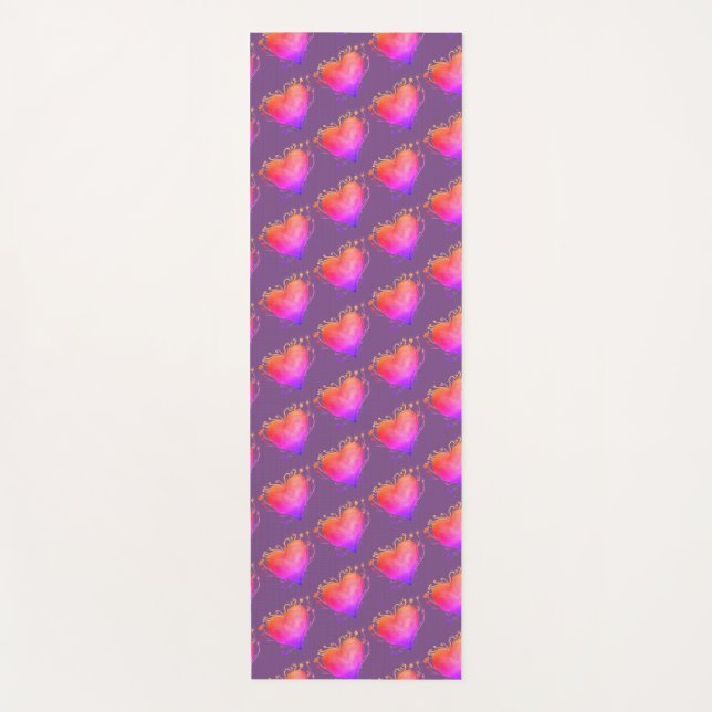 Liebe Yoga Mat Yogamatte (Vorderseite)
