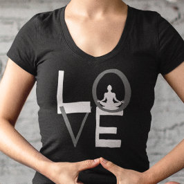 Liebe Yoga Medizin Holistische Gesundheit Naturleb T-Shirt