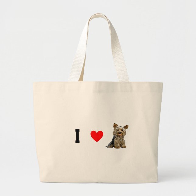 Liebe Yorkies Tasche (Vorne)