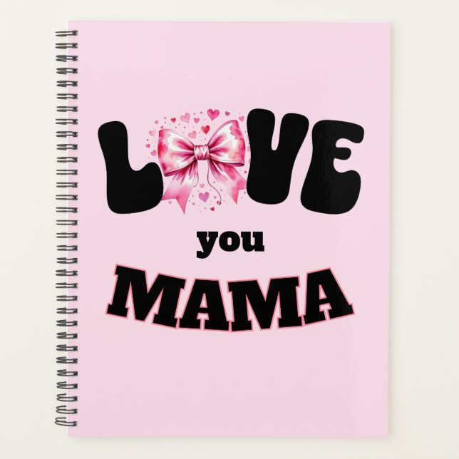 Liebe You Mama Planer (Vorderseite)