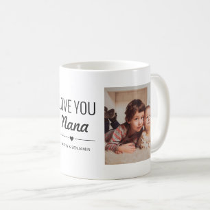 Liebe You Nana Birthday Custom Foto Kaffeetasse
