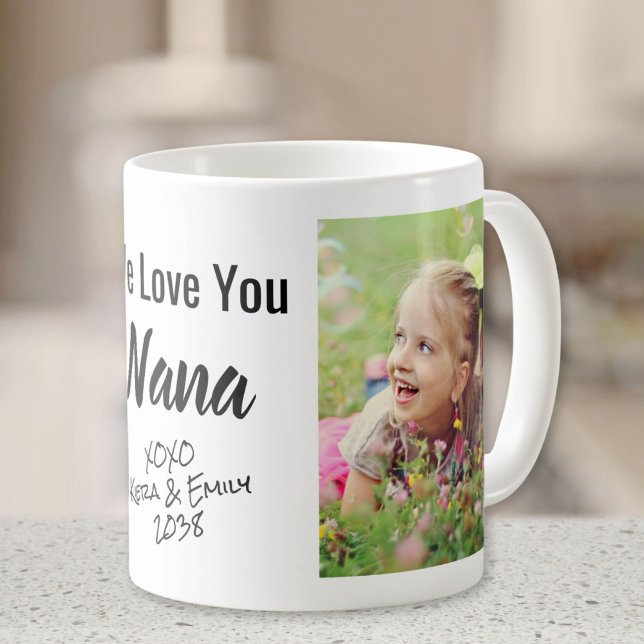 Liebe You Nana Oma Foto Kaffeetasse (Von Creator hochgeladen)