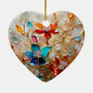 Liebe: Zauberhafte herzförmige Ornamente