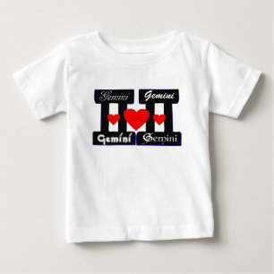 ♊ Liebe Zodiac Sign 😍 Baby T-shirt
