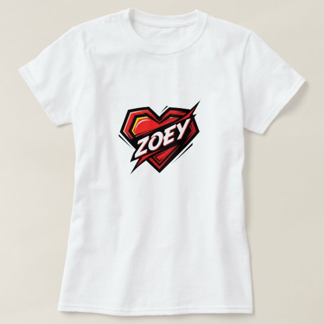 Liebe Zoey T-Shirt (Design vorne)
