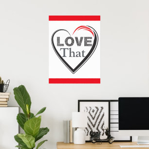 Liebe zu diesem Poster