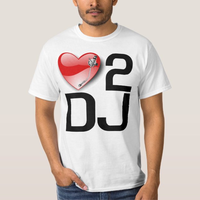 LIEBE ZU DJ-T - Shirt (Vorderseite)