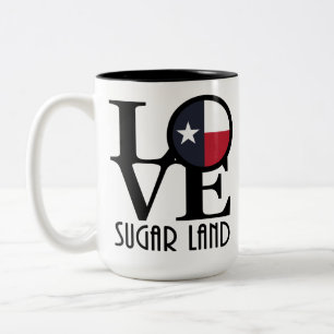LIEBE Zuckerland 15oz Zweifarbige Tasse