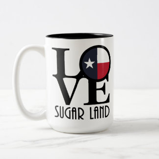 LIEBE Zuckerland 15oz Zweifarbige Tasse