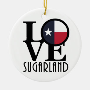 LIEBE Zuckerland Keramik Ornament