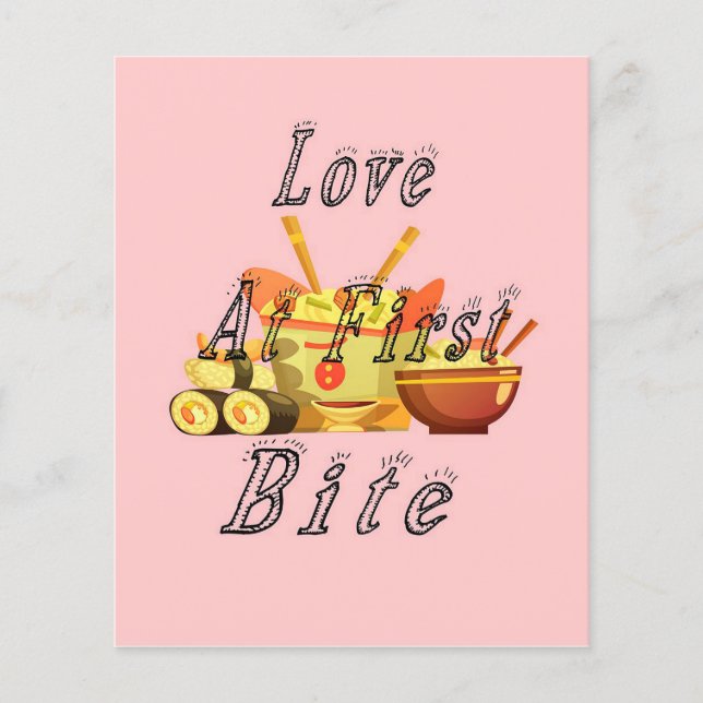 Liebe zuerst beißen | Kocherhobby Flyer (Vorne)