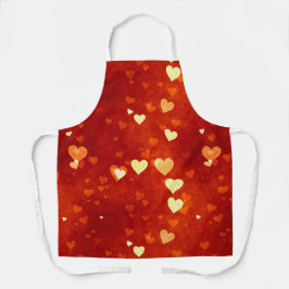 Liebe zum Kochen - Schürze für Herzdesign